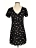 Vans Floral Black Casual Dress Size S - photo 1
