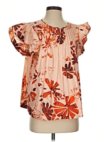 Marie Oliver Short Sleeve Blouse (view 1)
