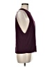 Pull&Bear Burgundy Sleeveless T-Shirt Size M - photo 4