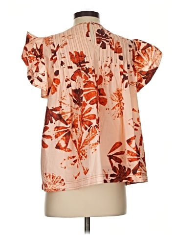 Marie Oliver Short Sleeve Blouse (view 2)