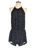 ANGL 100% Rayon Polka Dots Blue Romper Size S - photo 1