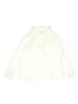 Lands' End 100% Cotton Ivory Long Sleeve Button-Down Shirt Size 10 - 12 Husky - photo 1