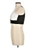 River Island 100% Polyester White Sleeveless Top Size 8 - photo 5