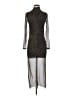 ALLSAINTS Metallic Silver Cocktail Dress Size 2 - photo 1