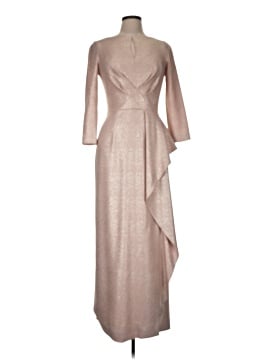 teri jon dresses on sale Teri Jon By Rickie Freeman Women's Metallic Jacket Dress - Gold