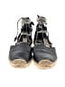 Tory Burch Black Blue Wedges Size 8 - photo 2