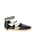 Tory Burch Black Blue Wedges Size 8 - photo 1
