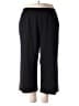 J.Jill Solid Black Track Pants Size 4X - photo 1
