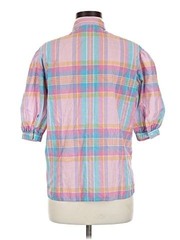 Esprit Sport 3/4 Sleeve Button-Down Shirt (view 2)