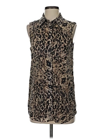 Rachel Zoe Sleeveless Silk Top (view 1)