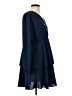 Unbranded 100% Polyester Solid Blue Casual Dress Size S - photo 4