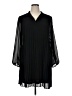 Nine West 100% Polyester Black Cocktail Dress Size XL - photo 1