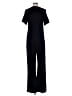 Meg Solid Black Jumpsuit Size L - photo 2