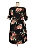 Assorted Brands Floral Black Casual Dress Size 2X - photo 2