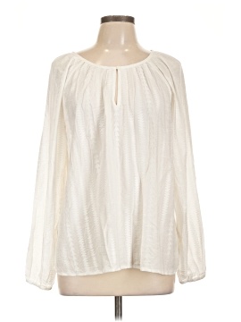 Olivia Grey Long Sleeve Blouse