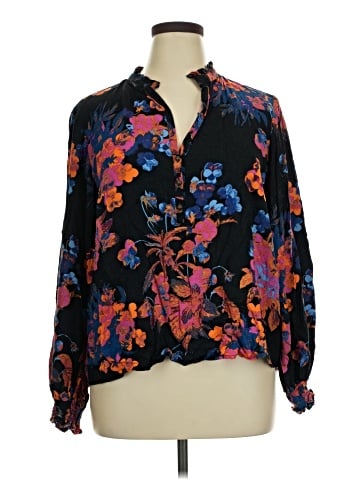Maeve by Anthropologie Long Sleeve Blouse (view 1)