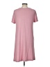 Gap Solid Pink Casual Dress Size L - photo 2