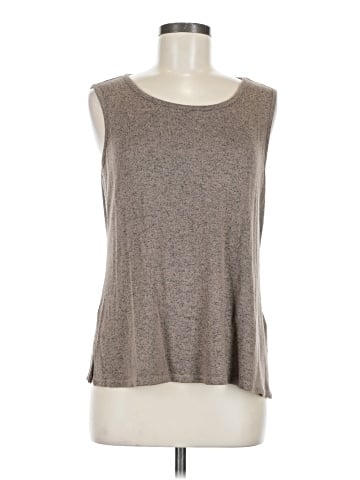 Nina Leonard Sleeveless Top (view 1)