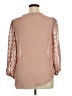 Shein Pink 3/4 Sleeve Blouse Size XL - photo 2