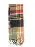 D&Y Plaid Yellow Tan Scarf One size - photo 2