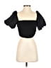 Zara Black Short Sleeve Top Size S - photo 1
