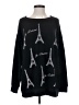 Wildfox Print Black Pullover Sweater Size Sm (1 or S) - photo 1