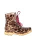 Bongo Animal Print Brown Ankle Boots Size 7 - photo 1