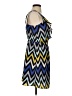 BCBGeneration 100% Polyester Chevron-herringbone Blue Casual Dress Size S - photo 4