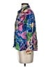 True Destinations 100% Rayon Floral Blue 3/4 Sleeve Blouse Size S - photo 5