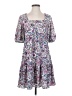 BCBGeneration Paisley Purple Casual Dress Size S - photo 1