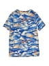 DSG 100% Polyester Camo Blue Short Sleeve T-Shirt Size L (youth) - photo 1