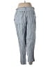 Ann Taylor LOFT Stripes Blue Casual Pants Size M - photo 2
