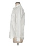 Gap 100% Cotton Chevron-herringbone Ivory Long Sleeve Button-Down Shirt Size M - photo 5