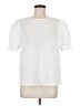 Shein 100% Polyester White Short Sleeve Blouse Size 6 - photo 1