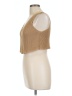 The Workshop Tan Sleeveless Blouse Size L - photo 5