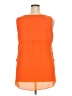 Sami & JO 100% Polyester Orange Sleeveless Blouse Size 2X - photo 2