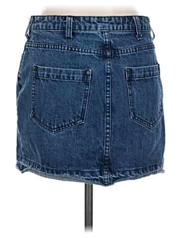 Free People Denim Skirt (view 2)