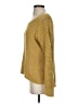 Madewell 100% Cotton Metallic Gold Pullover Sweater Size S - photo 5