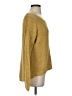 Madewell 100% Cotton Metallic Gold Pullover Sweater Size S - photo 4