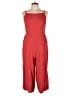 Old Navy Solid Red Jumpsuit Size L - photo 1