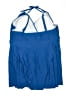 BLOOMCHIC Blue Swimsuit Top Size 28 - photo 2