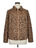 Isaac Mizrahi LIVE! Animal Print Gold Jacket Size 1X - photo 1