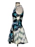 Keepsake Graphic Blue Cocktail Dress Size XS - photo 5