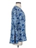 MICHAEL Michael Kors Blue Long Sleeve Blouse Size S - photo 4