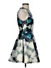 Keepsake Graphic Blue Cocktail Dress Size XS - photo 4