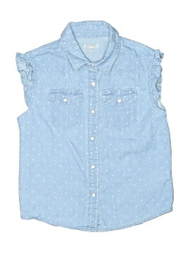 Assorted Brands Sleeveless Button Down Shirt