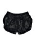 Athleta 100% Polyester Animal Print Black Athletic Shorts Size XS - photo 1