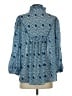 Unbranded 100% Polyester Blue 3/4 Sleeve Blouse Size S - photo 2