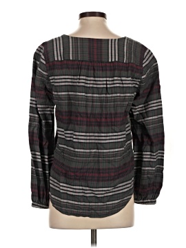 Madewell V-Neck Button-Down Shirt in Pineview Plaid (view 2)