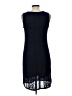 AGB 100% Polyester Blue Casual Dress Size L - photo 2